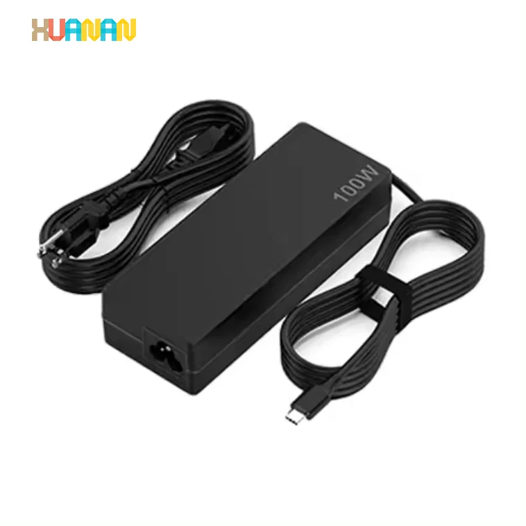 Chargeur d'ordinateur portable USB C 100W compatible avec MacBookA SUS Huawei HP Dell Samsung Chromebooks Toshiba Adaptateur secteur USB-C - image 4