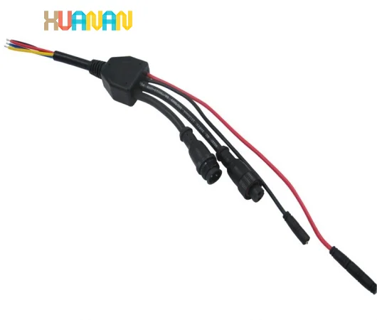 2pin 3pin 4pin 尼龙材质 IP67 IP68 防水 Y 型分线连接器 - 图片 3