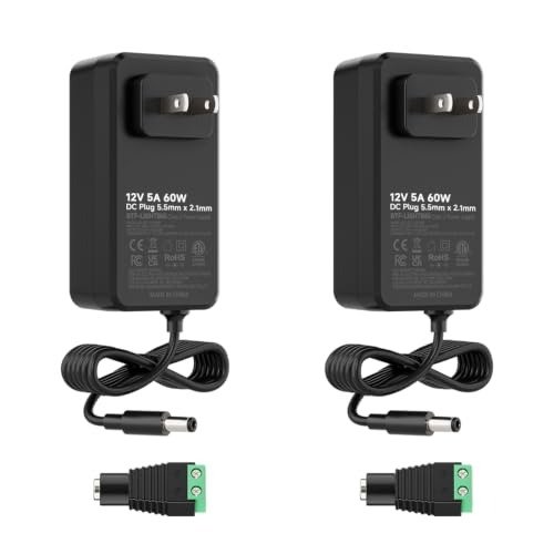BTF-LIGHTING 12V 10A 120W Power Supply Adapter ETL Listed