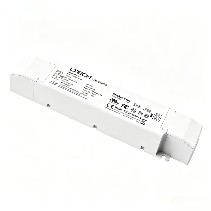 LTECH LM-36-24-L1T2 36W 24V TRIAC/ELV CV LED Driver – Smart Phase-Cut Dimming