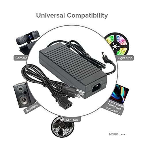 BTF-LIGHTING 12V 10A 120W Power Supply Adapter ETL Listed