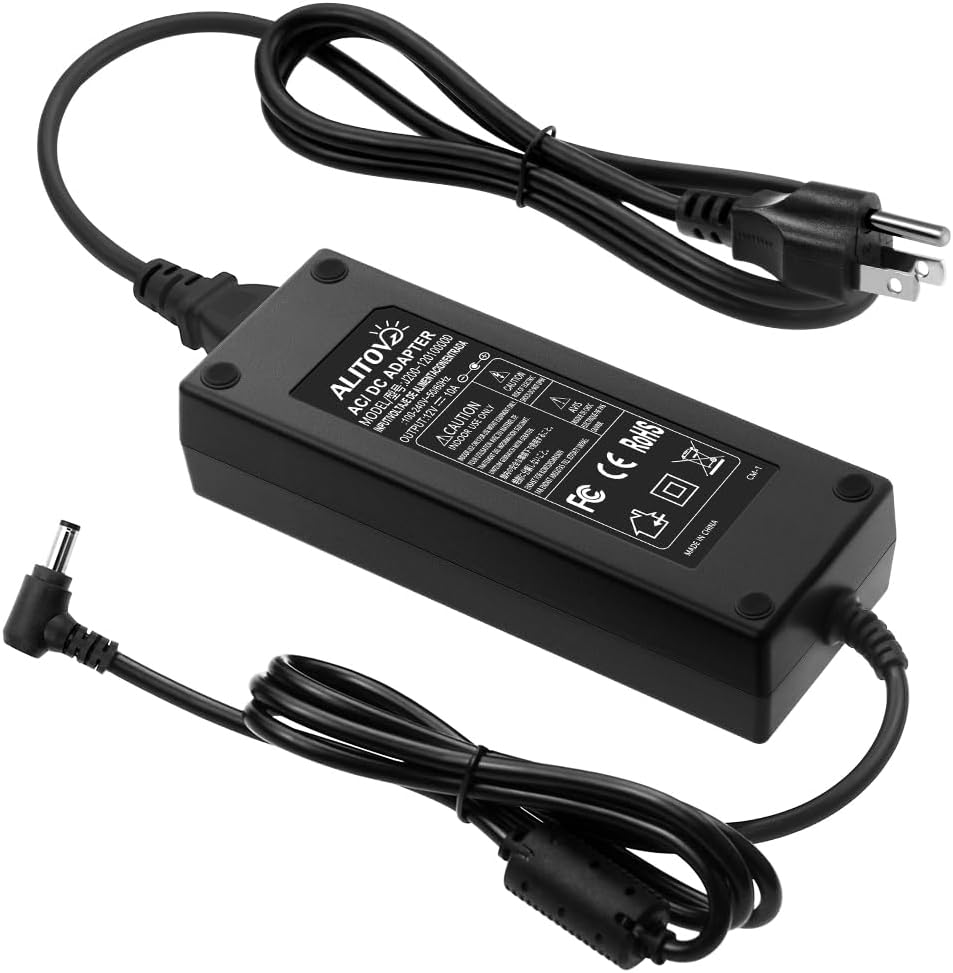 ALITOVE 12V Power Supply 10A 120W AC Adapter 100-240V 50-60HZ Transformer AC to DC Converter 12 Volt 10 Amp with 5.5x2.5mm Output Jack for 5050 3528 LED Strip Light CCTV Cameras 3D Printer - image 7