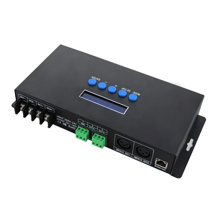 BC-216 ArtNet-SPI-DMX Pixel Light Controller – Convertisseur Ethernet vers SPI/DMX - image 2