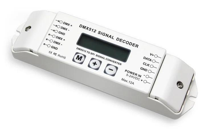 BC-820 DMX512 Signal Decoder – For LED Pixel Lights &amp; Architectural Lighting