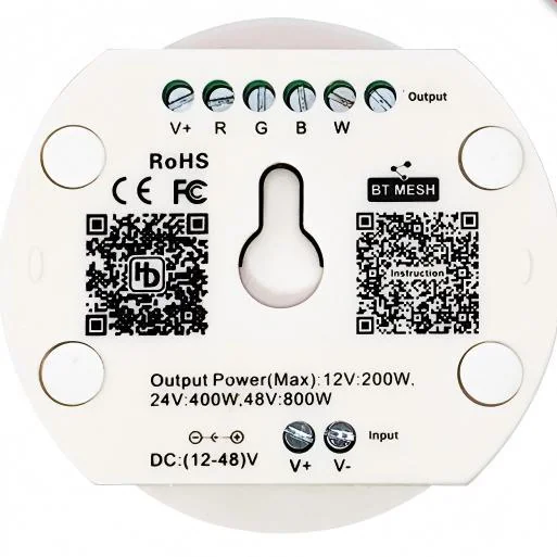 Contrôleur LED UFO RGBW Bluetooth DC12-48V – 800W, synchronisation musicale, application Hao Deng - image 2