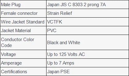 日本 JISC8303 转 C7 C13 电源线 交流电源插头 电源配件 - 图片 6