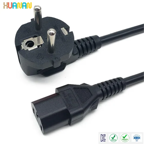 韓国 KSC8305 2ピン 3ピン To C7 C13 電源コード AC電源ケーブル - 画像 4
