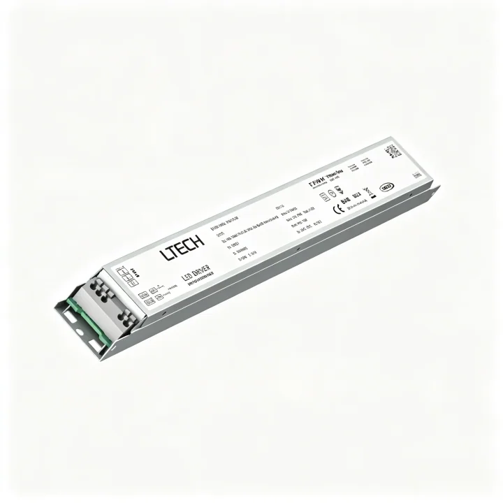LTECH LU-75-500-1750-U 75W DALI-2 DT6 プログラマブル定電流LEDドライバー