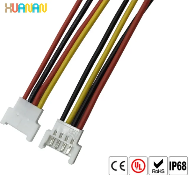 Разъемы-корпуса «папа-мама» с проводами 20AWG, сборка, жгут проводов - изображение 3