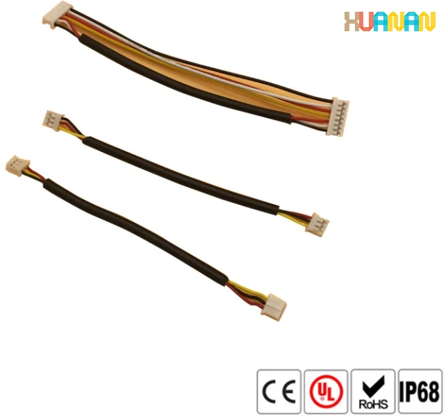 Разъемы-корпуса «папа-мама» с проводами 20AWG, сборка, жгут проводов - изображение 5