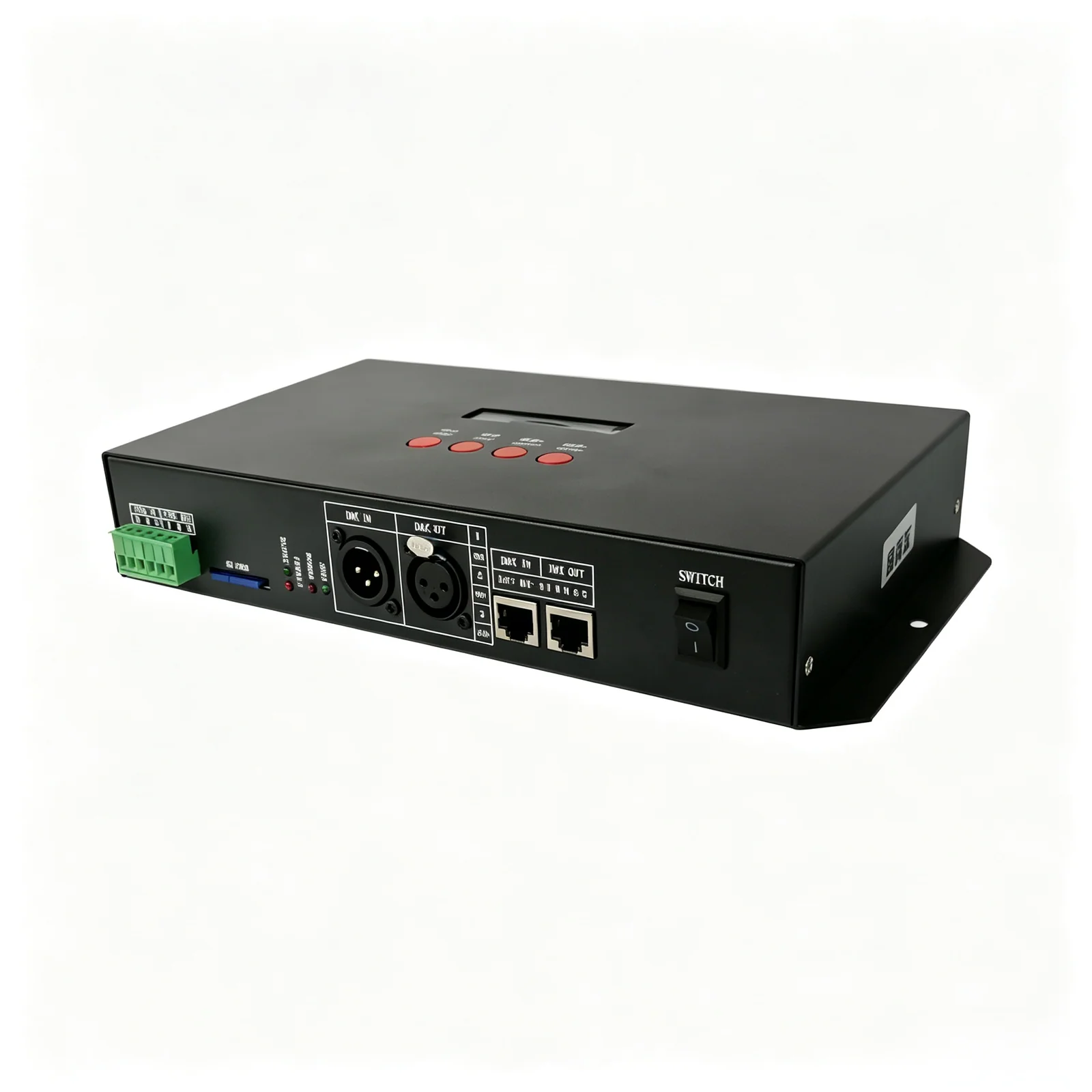 Contrôleur LED DMX512 8 ports S-8000L – Contrôle par console, carte SD - image 2
