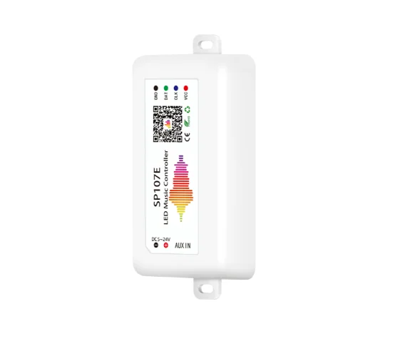 Contrôleur LED Bluetooth Musical SP107E – 960 pixels, 180 effets, contrôle par application - image 2