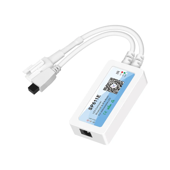Contrôleur LED pixel musical Bluetooth SP611E – APP/IR, 600 pixels/port - image 2