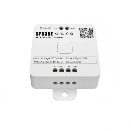 SP638E SPI RGB LED控制器 – 600像素，App与遥控 - 图片 3