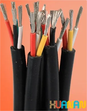 Câble d'alimentation de connexion en cuivre étamé UL2464 2 broches 3 broches 4 broches 5 broches 6 broches 7 broches 8 broches à gaine poudrée 16awg 18awg 20awg 22awg - image 2