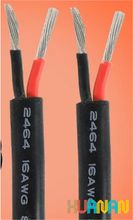 Câble d'alimentation de connexion en cuivre étamé UL2464 2 broches 3 broches 4 broches 5 broches 6 broches 7 broches 8 broches à gaine poudrée 16awg 18awg 20awg 22awg - image 3