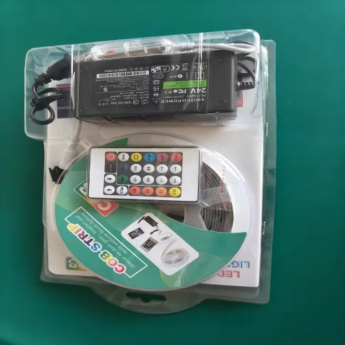 Kit de ruban LED COB SPI Pixel 8mm 360LEDs/m – 24V, 5m, contrôleur Bluetooth - image 5
